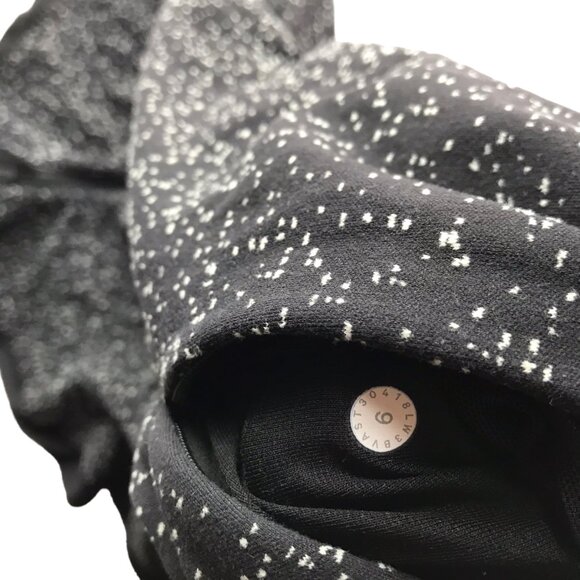 LULULEMON Run Briskly 1/2 Zip Black Magnetized Jacquard Black, Pullover, Size 6 - Picture 8 of 10